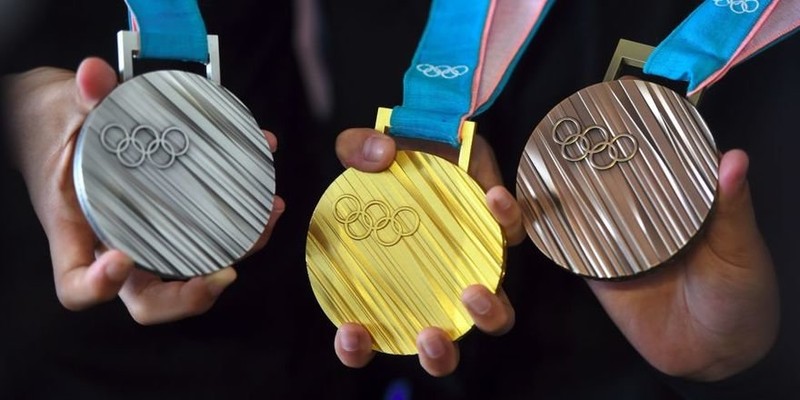 Từng chi tiết trên tấm huy chương trong Olympic Pyeongchang được thiết kế vô cùng tinh xảo. Nguồn: Unsorted
