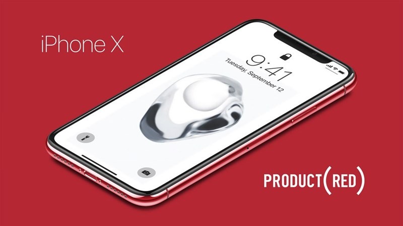 Phiên bản Product RED là một sản phẩm hợp tác của Apple nhằm cổ động chương trình phòng chống dịch HIV/ AIDS tại Châu Phi. Nguồn: MacRumors