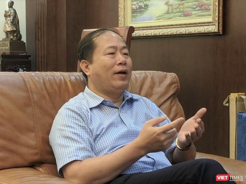 Chủ tịch HĐTV Tổng công ty đường sắt Việt Nam Vũ Anh Minh. 