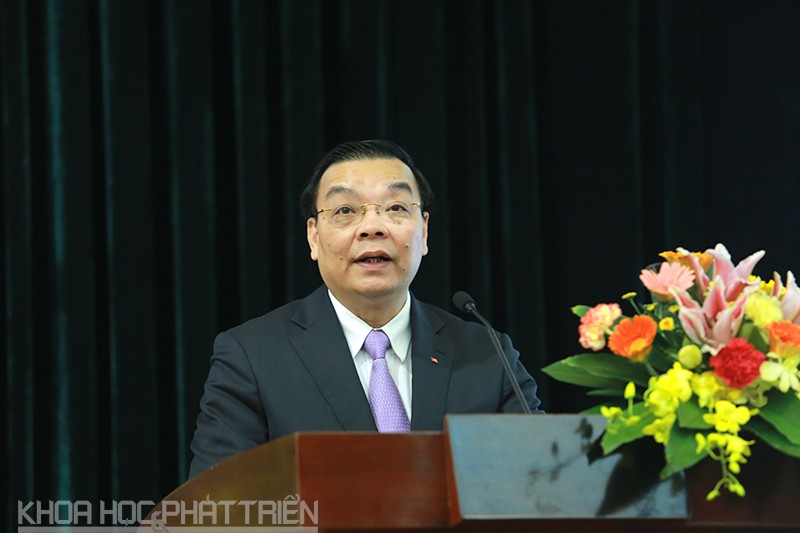 Bộ trưởng Bộ KH&CN Chu Ngọc Anh phát biểu chỉ đạo hội nghị