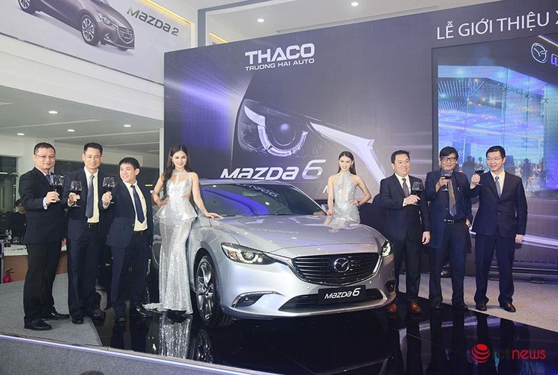 Mazda6 vừa ra mắt tối qua