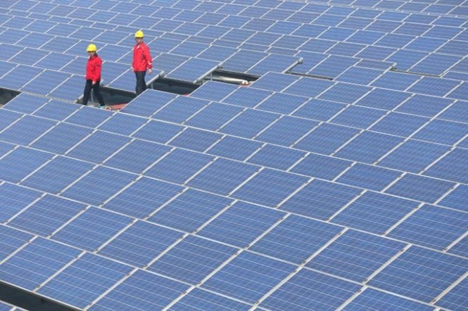 Lợi thế về diện tích lãnh thổ giúp Trung Quốc có thể phát triển những nhà máy năng lượng mặt trời khổng lồ