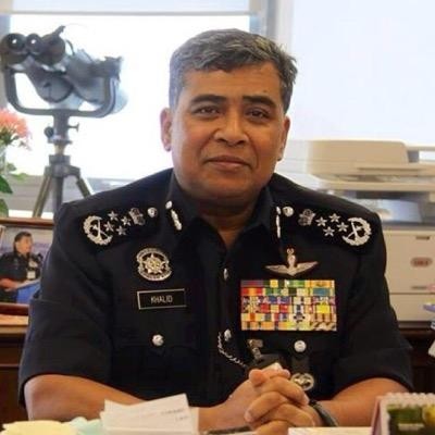 Ông Tan Sri Khalid Abu Bakar -  Chánh Thanh tra Cảnh sát Malaysia
