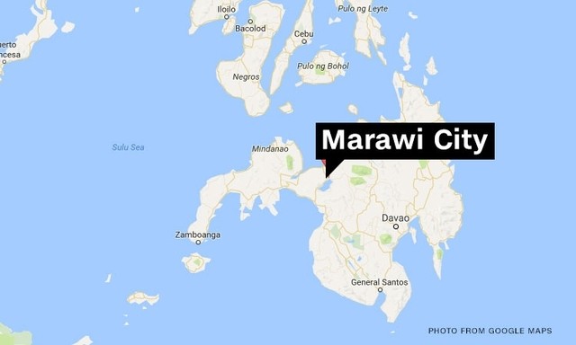 Thành phố Marawi trên bản đồ
