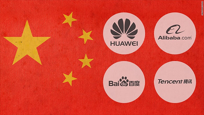 Logo một số công ty công nghệ Trung Quốc