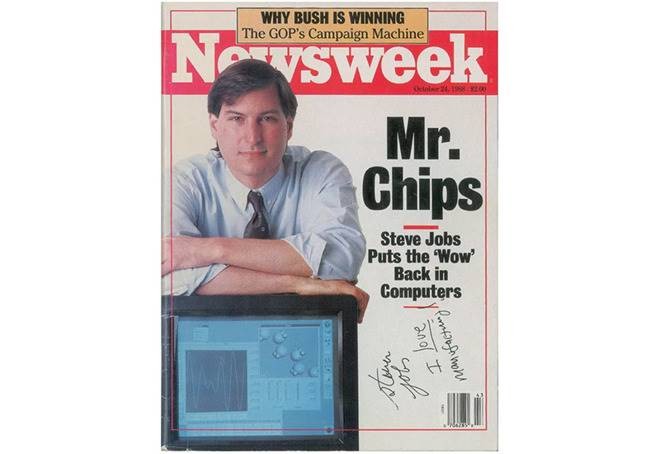 Trang bìa của tạp chí Newsweek ngày 24/10/1988