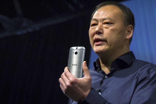 One M8 là smartphone đầu tiên được trang bị camera kép của HTC
ẢNH: REUTERS