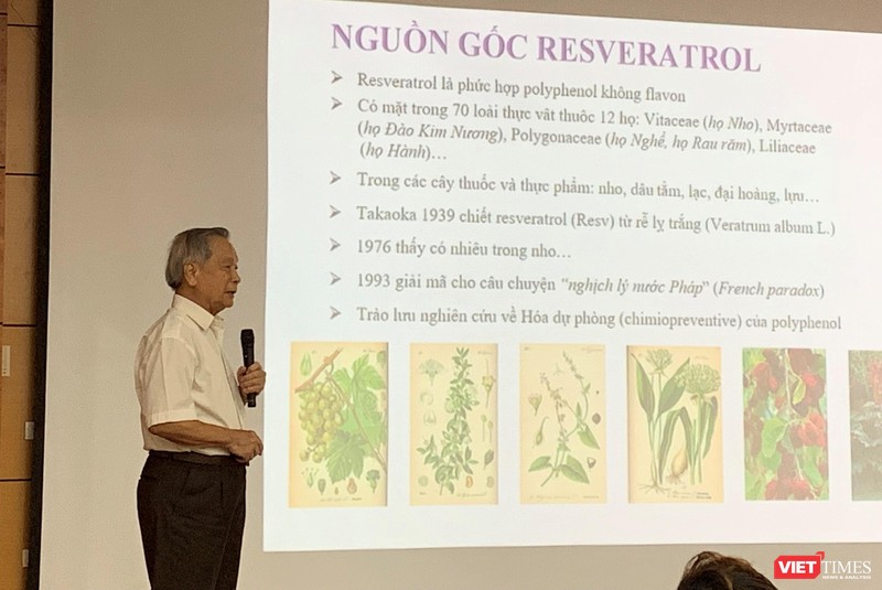 GS.TS Đào Văn Phan chia sẻ về ứng dụng hoạt chất mới Resveratrol trong điều trị ung bướu