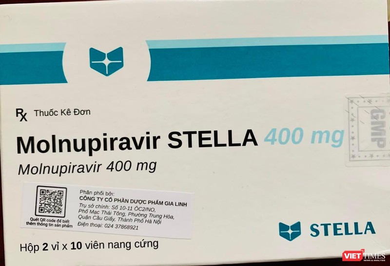 Thuốc Molnupiravir điều trị COVID-19 được Bộ Y tế cấp phép sản xuất trong nước.