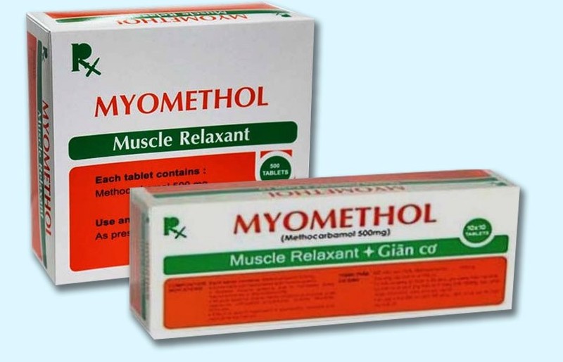 Thuốc Myomethol đã bị đình chỉ lưu hành tại Việt Nam