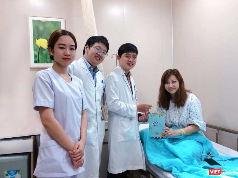  Chị C.J.Yu sau khi được cấp cứu và điều trị tại Bệnh viện Mỹ Đức Phú Nhuận đã hồi phục và ổn định sức khoẻ