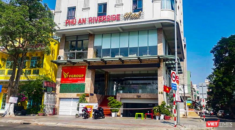 Khách sạn Phú An trên đường 2/9, Hải Châu, Đà Nẵng.