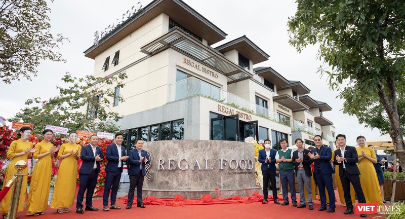 Lễ khai trương chi nhánh Regal Food Victoria đầu tiên tại khu biệt thự Đảo Ngọc quốc tế Regal Victoria (thị xã Điện Bàn, tỉnh Quảng Nam).