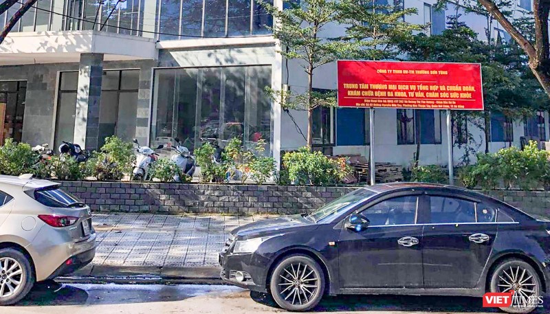 Bệnh viện Hoà Hảo xây dựng không phép trên đất quốc phòng tại địa chỉ số 2 Nguyễn Hữu Thọ, TP Đà Nẵng.