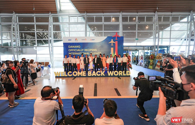Sự kiện chào đón khách quốc tế trở lại được xem là cơ hội để thúc đẩy kinh tế Đà Nẵng quay trở lại