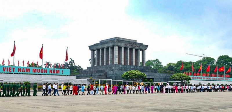 Lăng Chủ tịch Hồ Chí Minh (ảnh vov.vn)