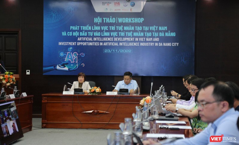 Quang cảnh “Hội thảo Phát triển lĩnh vực trí tuệ nhân tạo tại Việt Nam và Cơ hội đầu tư vào lĩnh vực trí tuệ nhân tạo tại Đà Nẵng” 