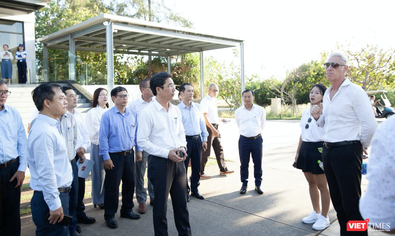 Ông Trần Chí Cường - Phó Chủ tịch UBND TP Đà Nẵng - kiểm tra công tác chuẩn bị giải đấu