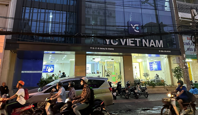 Phòng khám chuyên khoa Da liễu tại địa chỉ 15-17-19 Hoàng Dư Khương (phường 12, quận 10, TP HCM) của Công ty YC Beauty