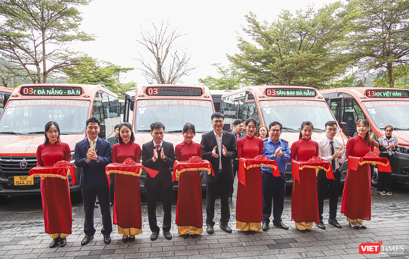 Đưa tuyến xe buýt mới từ sân bay Đà Nẵng đến Bà Nà Hills vào khai thác