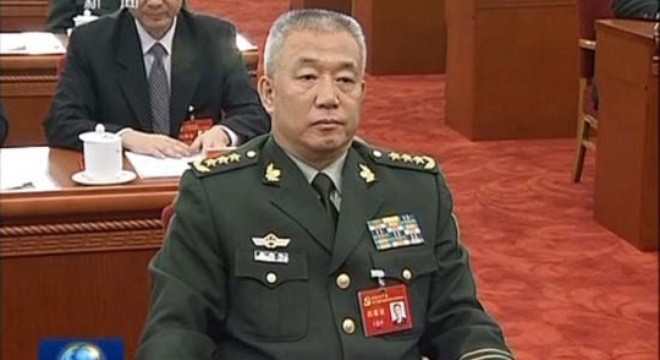 Phó Tổng Tham mưu trưởng Quân Giải phóng Nhân dân Trung Quốc (PLA) Vương Kiến Bình Ảnh: CCTV