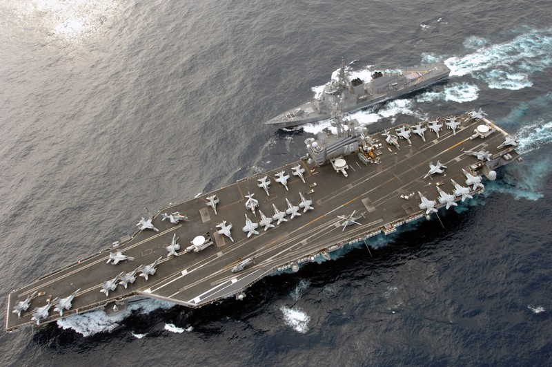 Mỹ có thể điều tàu chiến đi sát các đảo nhân tạo Trung Quốc xây dựng trái phép ở Biển Đông bất cứ lúc nào