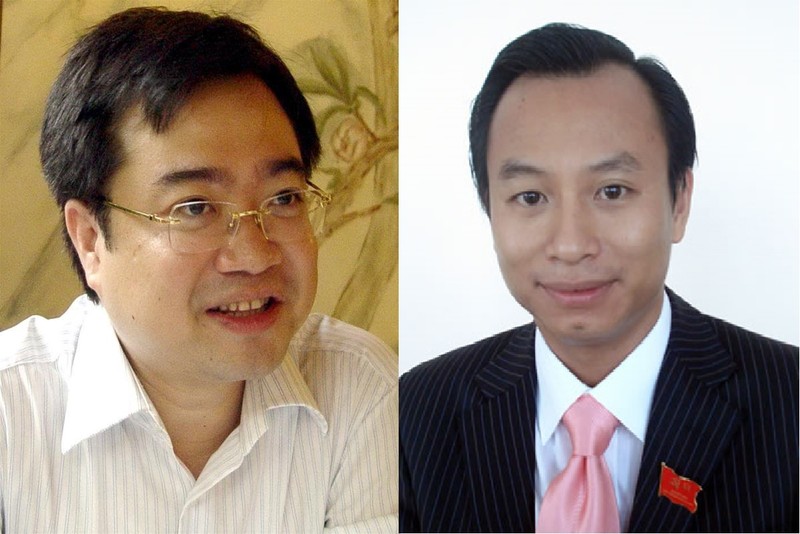Hai bí thư tỉnh thành ủy trẻ nhất Việt Nam Nguyễn Thanh Nghị và Nguyễn Xuân Anh