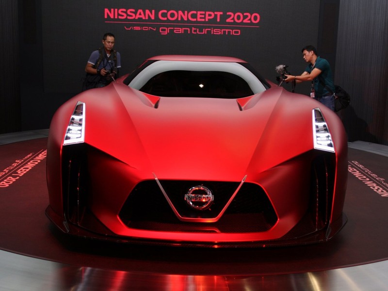 Một mẫu xe mới của hãng Nissan tại triễn lãm
