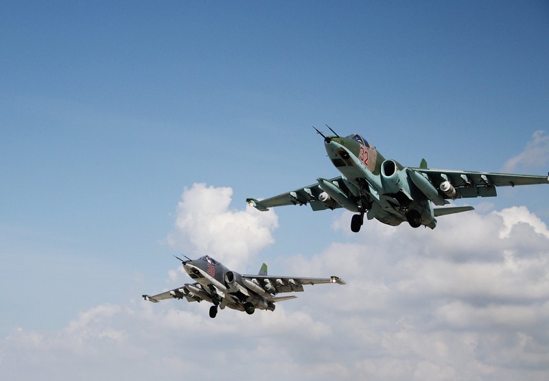 Chiến đấu cơ Su-25 của Nga tại Syria