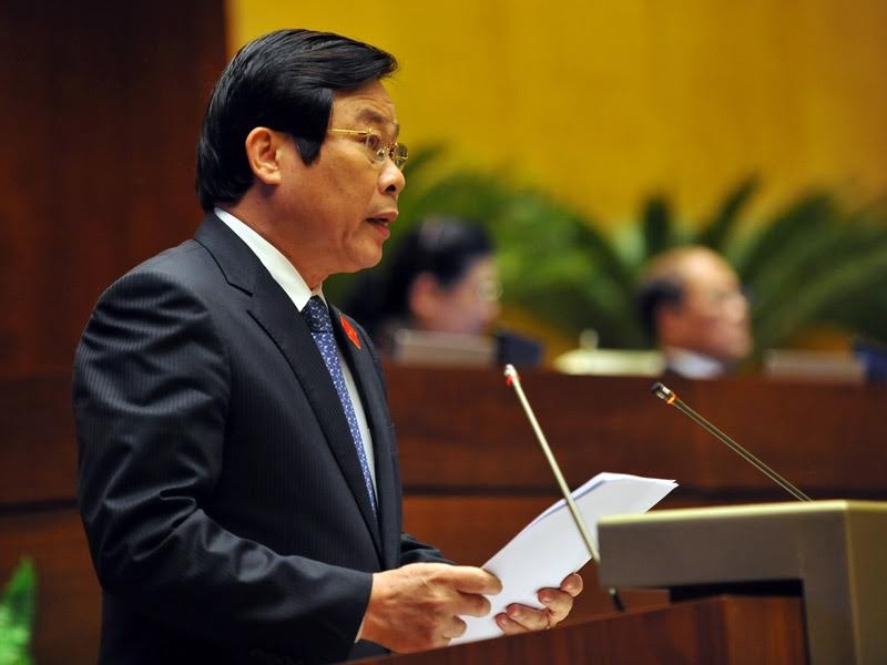 Bộ trưởng Thông tin Truyền thông Nguyễn Bắc Son. Ảnh: Hoàng Long 