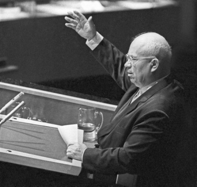 Tổng Bí thư Liên Xô Nikita Khruschev