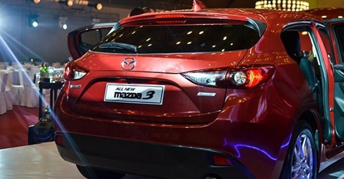 Dòng xe Mazda 3.