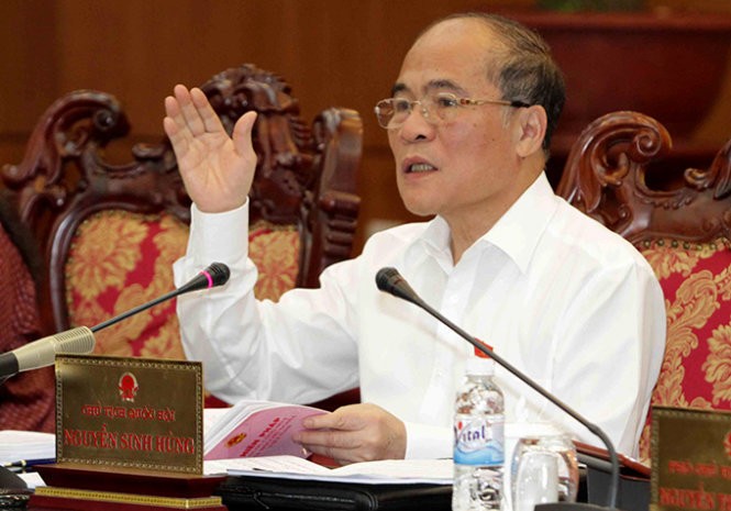 Trong tuần này Quốc hội sẽ có Chủ tịch mới thay thế ông Nguyễn Sinh Hùng