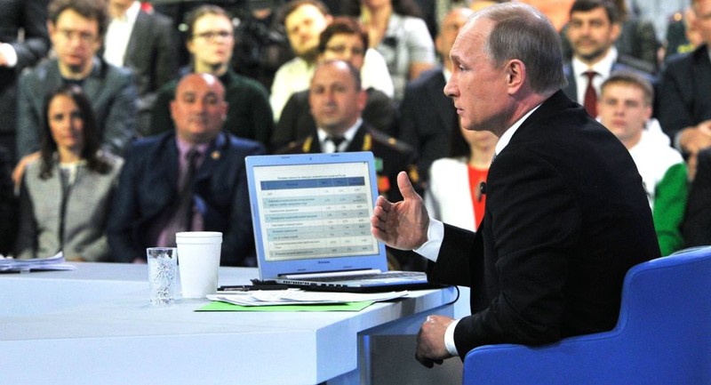 Ông Putin chuẩn bị giao lưu trực tuyến với người dân Nga