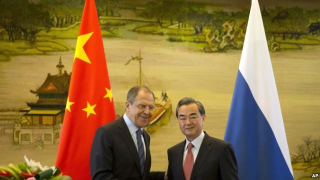 Lavrov và Vương Nghị tại Bắc Kinh ngày 29/4
