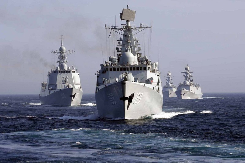 Hải quân Trung Quốc gần đây liên tục tục tập trận thách thức khu vực