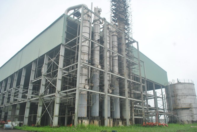 Dự án ethanol Phú Thọ do PVC thực hiện đến nay vẫn chưa thể hoạt động do gặp nhiều vướng mắc