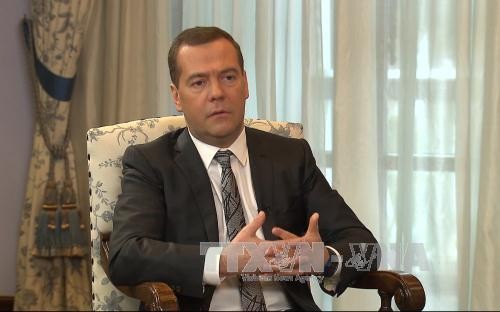 Thủ tướng Medvedev. Ảnh: TTXVN