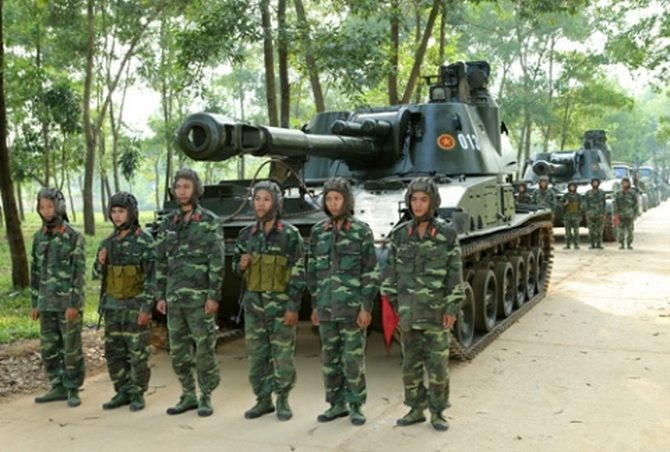Pháo tự hành 2S3 Akatsiya Việt Nam