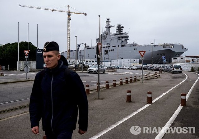 Hải quân Nga rời khỏi "Mistral"