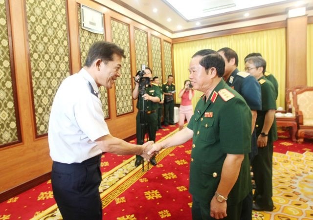 Lực lượng phòng không Nhật Bản - Việt Nam tăng cường hợp tác