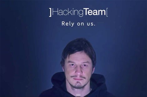Hình ảnh quảng cáo của Hacking Team.