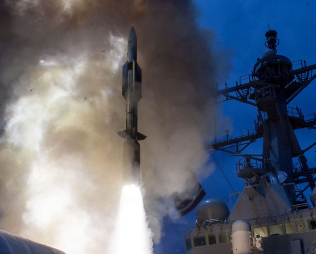 Tàu USS John Paul Jones đã phóng thành công một tên lửa SM6 vào tháng 7 năm ngoái.