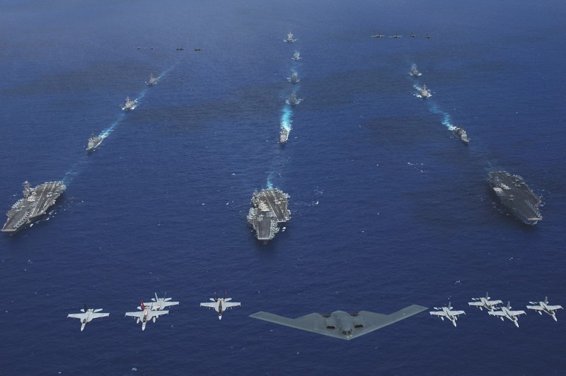 Hạm đội tàu sân bay tác chiến Mỹ luôn sẵn sàng ứng phó với những tình huống bất ngờ tại châu Á-Thái Bình Dương