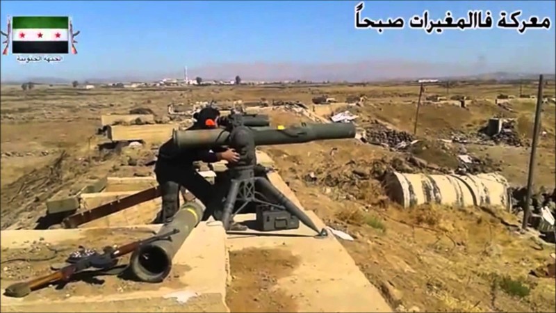 Tên lửa TOW của Mỹ do Quân đội Syria tự do sở hữu