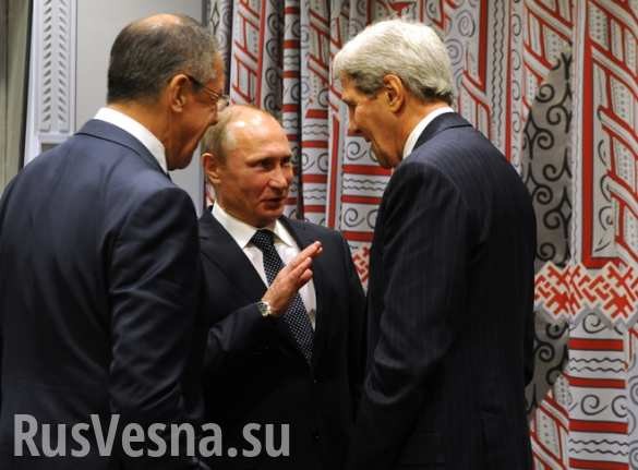 Putin thảo luận với ngoại trưởng Mỹ về vấn đề Syria
