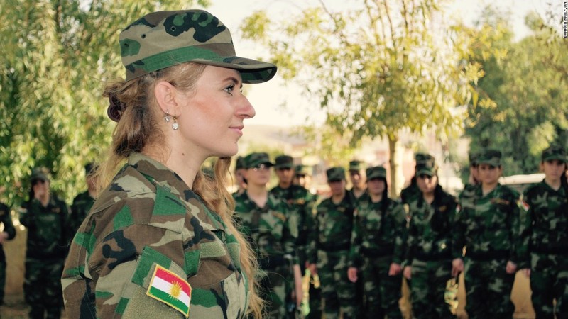 Video: Nữ chiến binh lữ đoàn Sun Brigade người Kurd