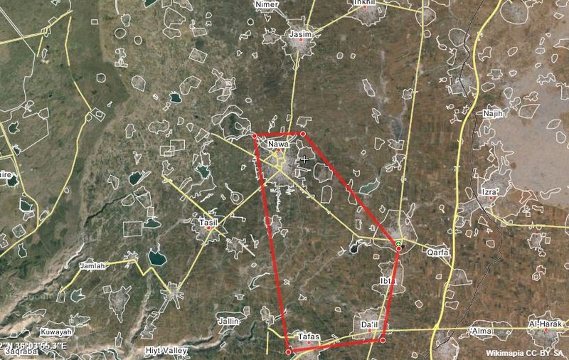 Quân đội Syria tập trung lực lượng ở Sheikh Miskeen đánh vào Nawa và Ibta