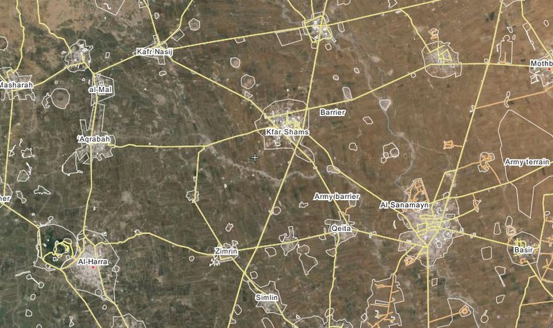Quân đội Syria đánh chiếm thị trấn Kafr Shamis Dara'a
