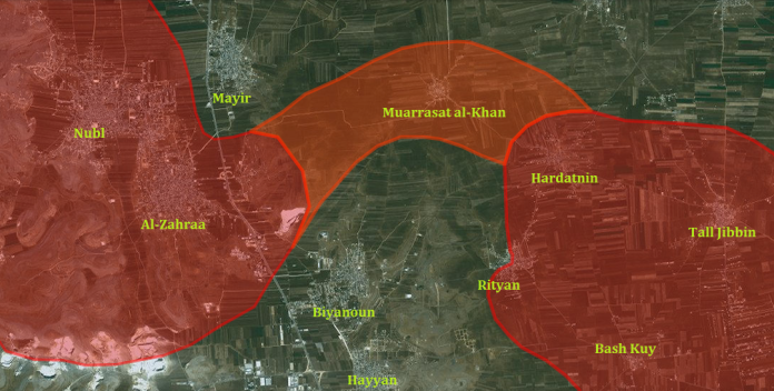 Quân đội Syria đập tan vòng vây hai thị trấn Nubl và al-Zahraa ở Bắc Aleppo